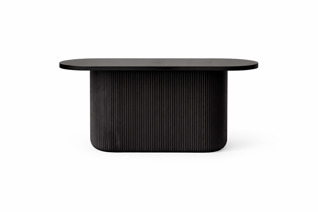 Arc Fluted Console Table – Native Decor