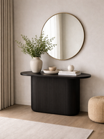 Arc Fluted Console Table