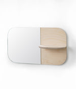 Birch Horizontal Shelfie Mirror