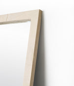 Birch Leaning Floor Mirror