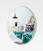 Birch Round Frameless Mirrors