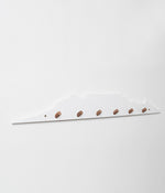Cape Town Skyline Wall Hooks White