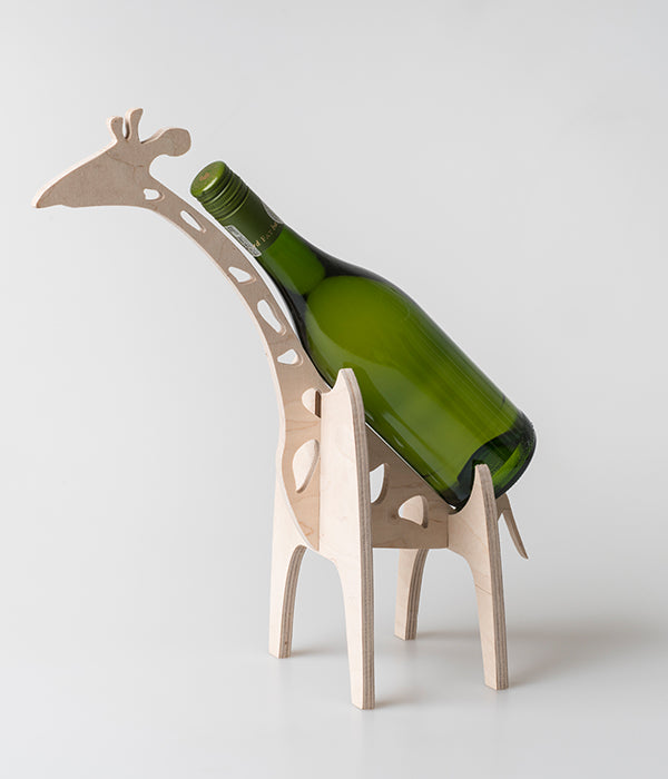 Giraffe Wine Holder Native Decor