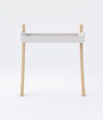 Leaning Desk Full Drawer - White