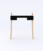 Leaning Desk Mini Drawers - Black
