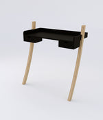 Leaning Desk Mini Drawers - Black