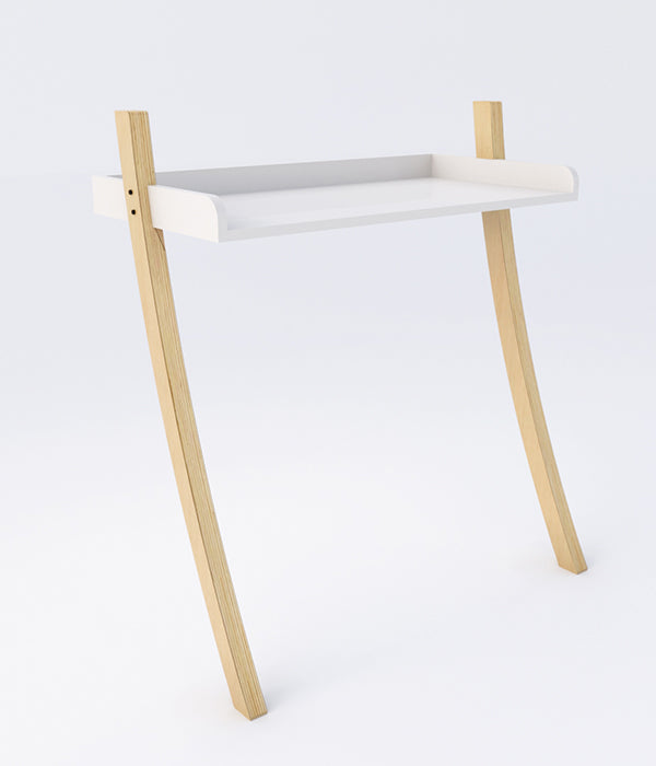 Leaning Desk - White