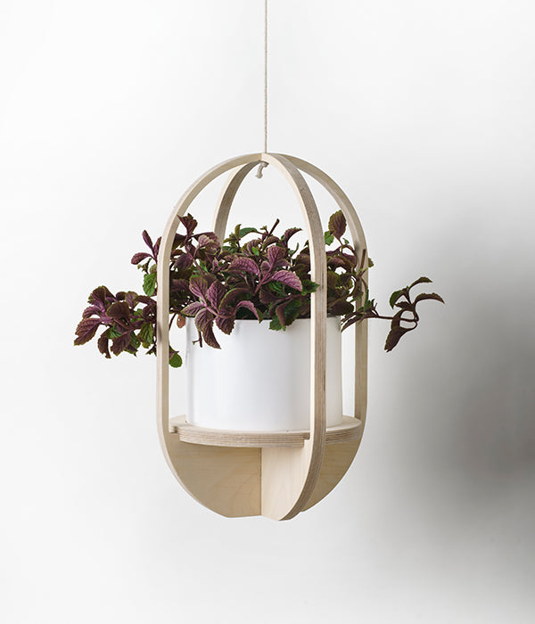 Pill Hanging Pot Plant Holder (Ceramic Pot Included)