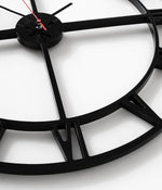 Roman Clock - Black