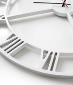 Roman Clock - White