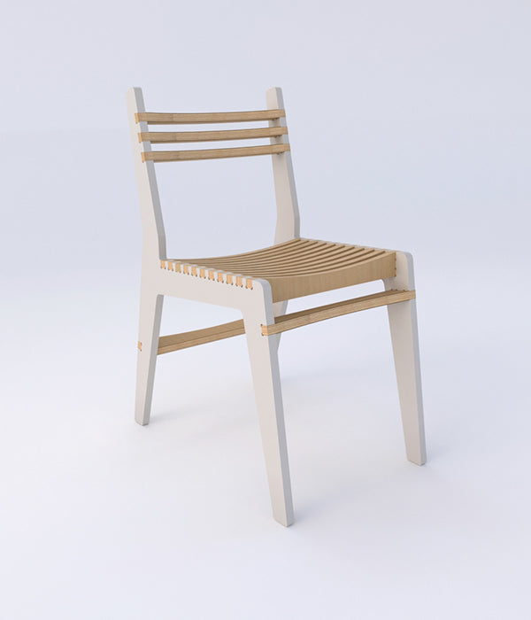 Simple Chair - White