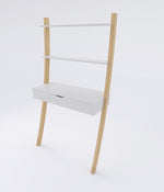 Tall Leaning Desk Drawer - White