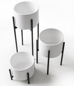 Trio Metal Planter Set (Ceramic Pots Included)