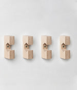 Rect Hex Wall Hooks (Set of 4)