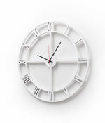 Roman Clock - White