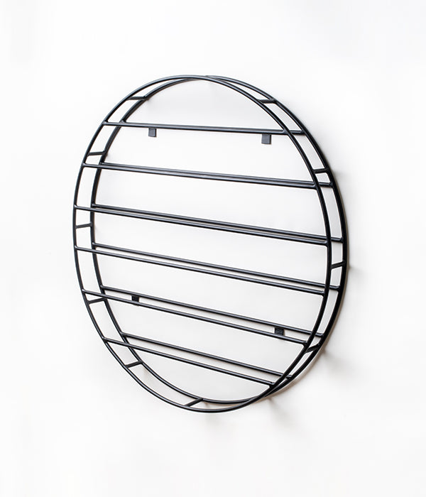 Wine Rack Round Round Wall Mounted Wine Rack – Native Decor