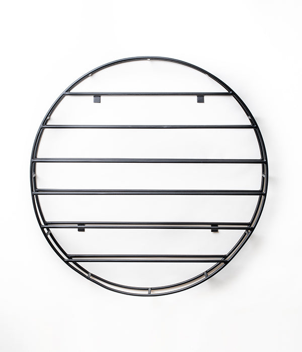 Round Wall Mounted Wine Rack – Native Decor