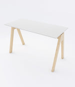 Simple A Desk - White