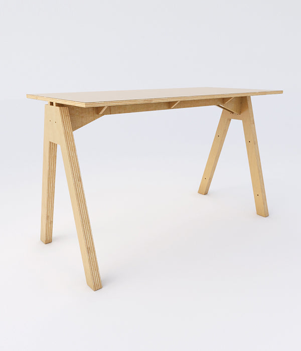 Simple A Desk - Natural