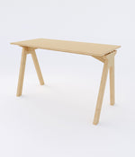 Simple T Desk - Natural