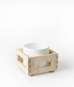 Single Birch Planter Box (Ceramic Pot Included)